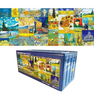 Puzzle Mini Contenedor AZUL 160 piezas Van Gogh
