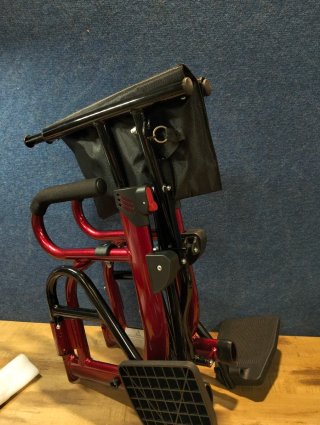 Andador Rollator 2 en 1 con Asiento Costway