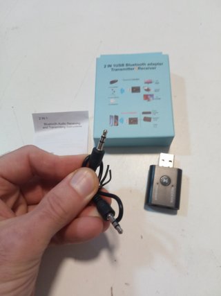 Adattatore Bluetooth USB 2 in 1