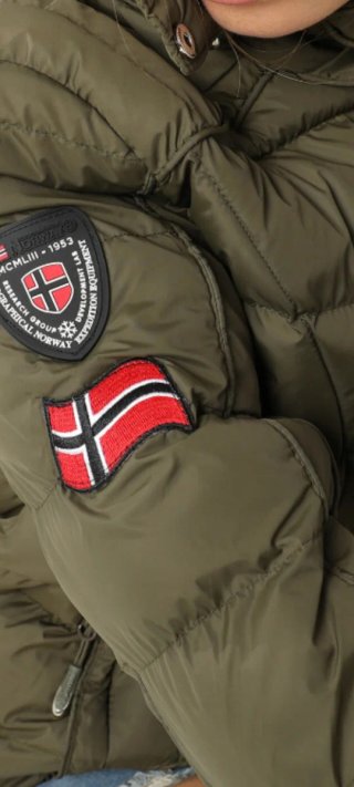 Abrigo Norway verde Nuevo