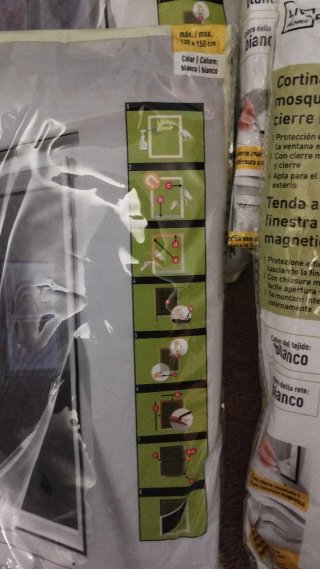 Mosquiteras Magnéticas para Ventana (Pack 6)