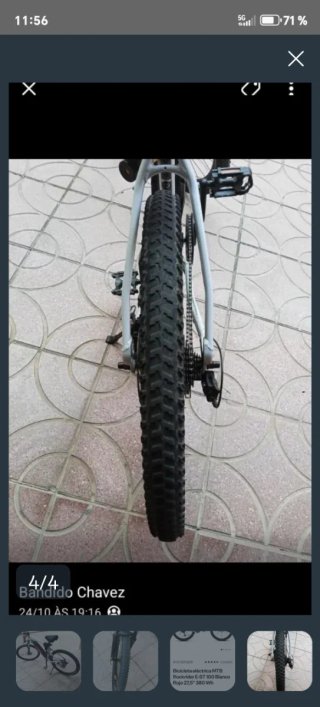 Bicicleta eléctrica Rockrider E-ST 100