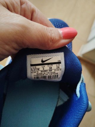 Zapatillas Nike Mujer Azul y Gris