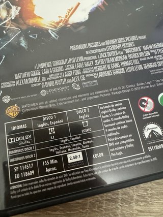 Watchmen v de vendetta ediciones especiales lote