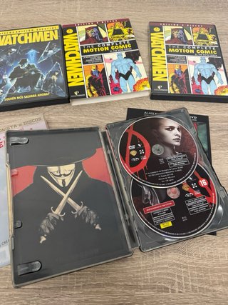 Watchmen v de vendetta ediciones especiales lote