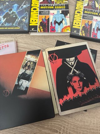 Watchmen v de vendetta ediciones especiales lote