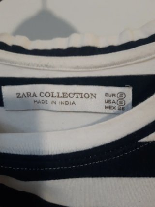 Camiseta Zara Rayas Talla S