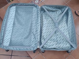 Maletas grandes de viaje grises (2 unidades)