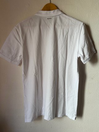 Camisa Polo Napapijri Blanca Talla L