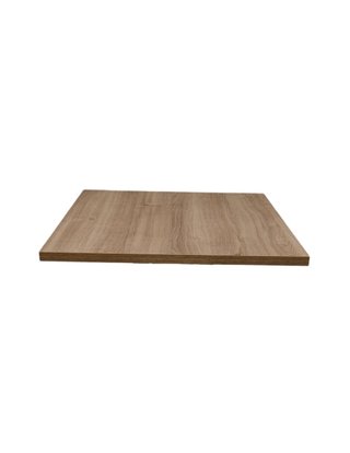 Tablero Roble Ele 68x68cm Melamina 30mm.