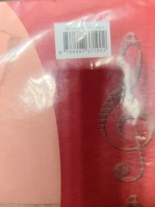 Libro de Música ESO - Primeiro Ciclo,está forrado