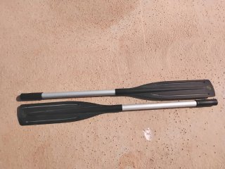 2 Remos de barca/kayak 120cm