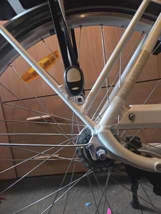 Bicicleta Eléctrica Blanca