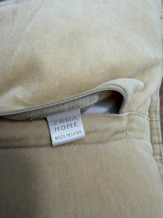 Funda Cojín Zara Home Beige