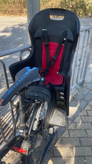 Silla trasera para bicicleta Dieffe