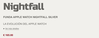 Apple Watch Serie 5 + Correa Nightfall Silver