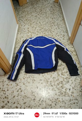 Traje de moto completo