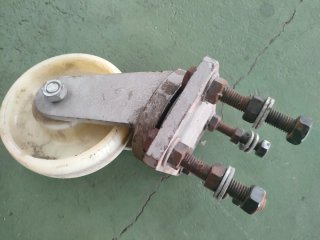 Rueda giratoria industrial 160x45