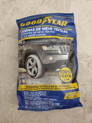 Cadenas de nieve textiles Goodyear Ultra Grip