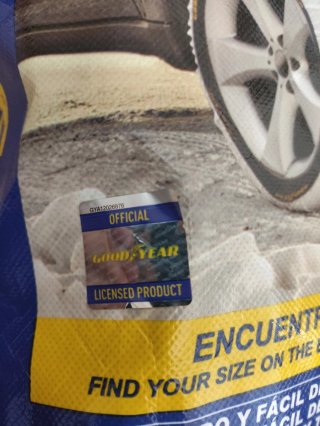 Cadenas de nieve textiles Goodyear Ultra Grip