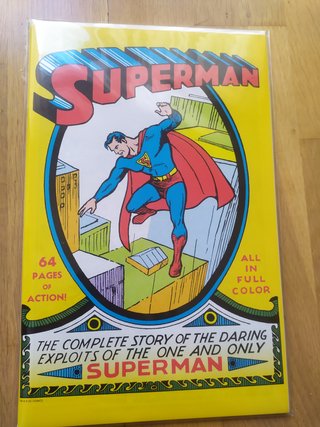 SUPERMAN No 1. FACSIMIL.DC COMICS. MADE IN USA.