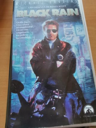 Película VHS Black Rain