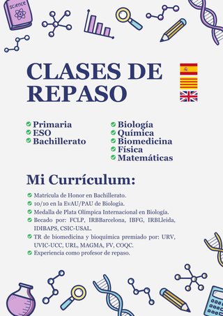Clases de repaso para Primaria, ESO y Bachillerato