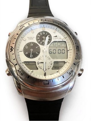 Reloj Lotus World Time Cronógrafo