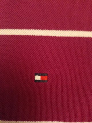 Polo Tommy Hilfiger Caballero Talla M Rayas
