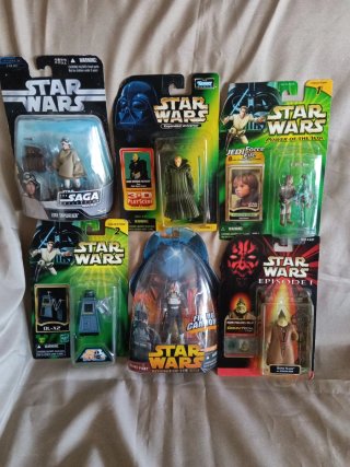 Lote Figuras Star Wars 3.75 Coleccionables