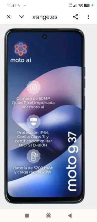 Motorola g37 Azul