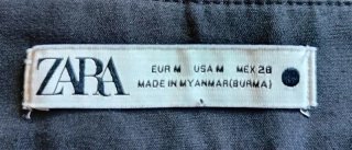 Falda pantalón de Zara