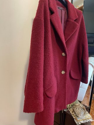 Cappotto Yuko Hayate rosso donna