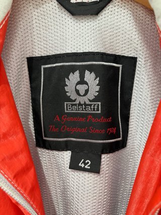 Chaqueta Belstaff Naranja Talla 42 Mujer