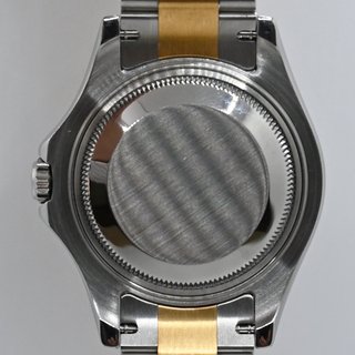Rolex Yacht Master 35mm Acero/Oro amarillo Azul