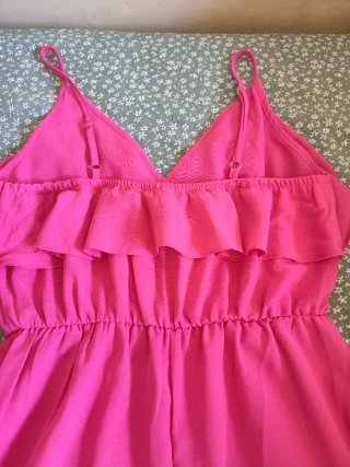 Mono largo verano fucsia