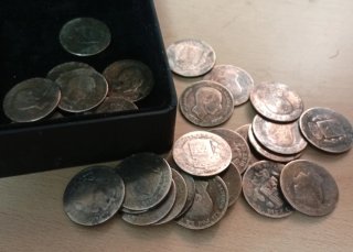 Monedas antiguas de colección
