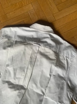 Camisa Blanca Manga Corta Hombre Blue Harbour