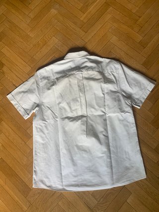 Camisa Blanca Manga Corta Hombre Blue Harbour