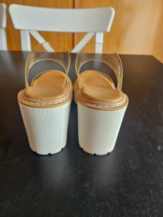 Sandalias Steve Madden transparentes - Talla 37