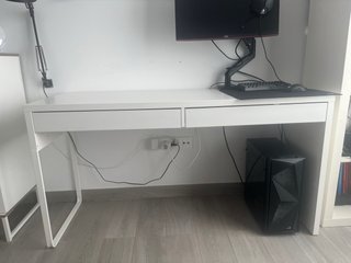 Mesa estudio Ikea Micke 142x50 cm