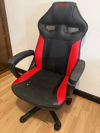 Silla Gamer Drift Negra y Roja