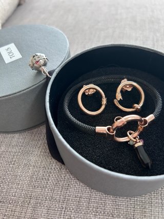Conjunto Tous Pulsera y Pendientes