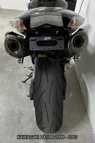 Portamatrículas corto KAWASAKI ZX10R 2006 - 2007
