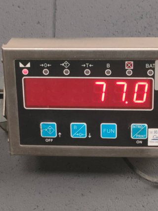 Báscula electrónica CAMPESA 68.8 kg