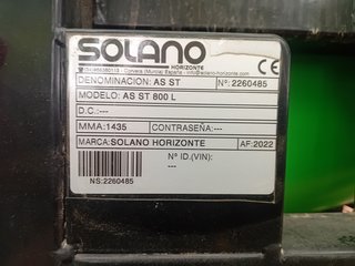 Atomizador Suspendido Solano 800L