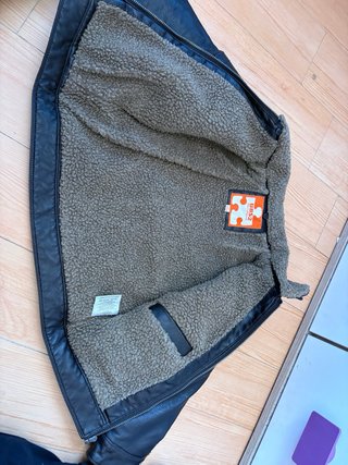 Cazadora de cuero para niño