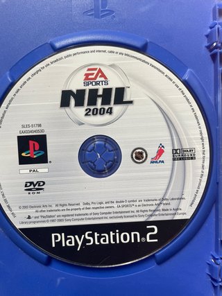 NHL 2004 PS2 EA Sports