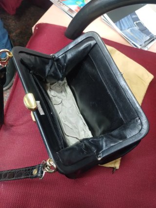 Borsa vintage Jacques Ardimas nera