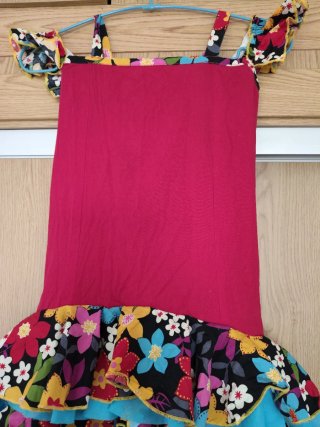 Traje flamenca.